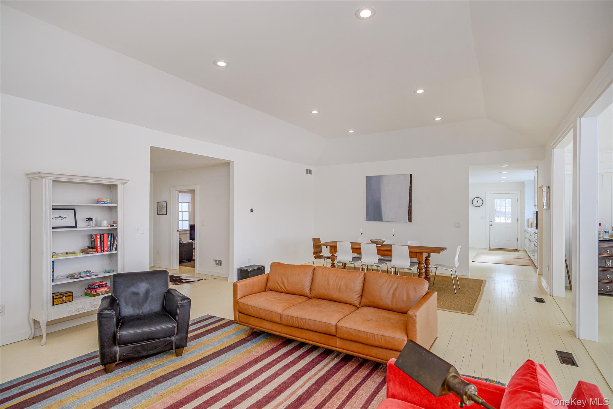 159 Old Quaker Hill Road Pawling, NY 12564 - Photo 9 of 40 Living area with recessed lighting and light wood-type flooring
