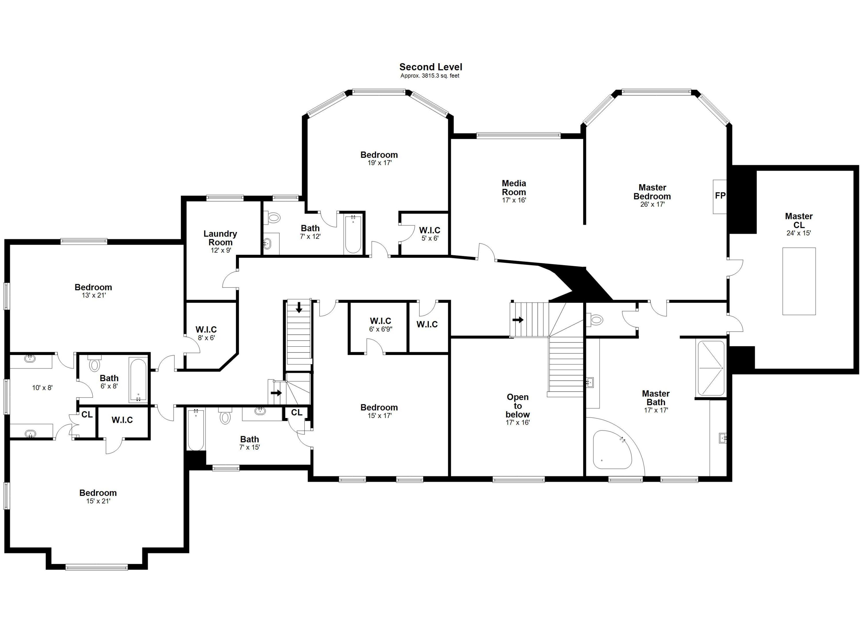 121 Chichester Road New Canaan, CT 06840 - Photo 40 of 42 a picture of a floor plan