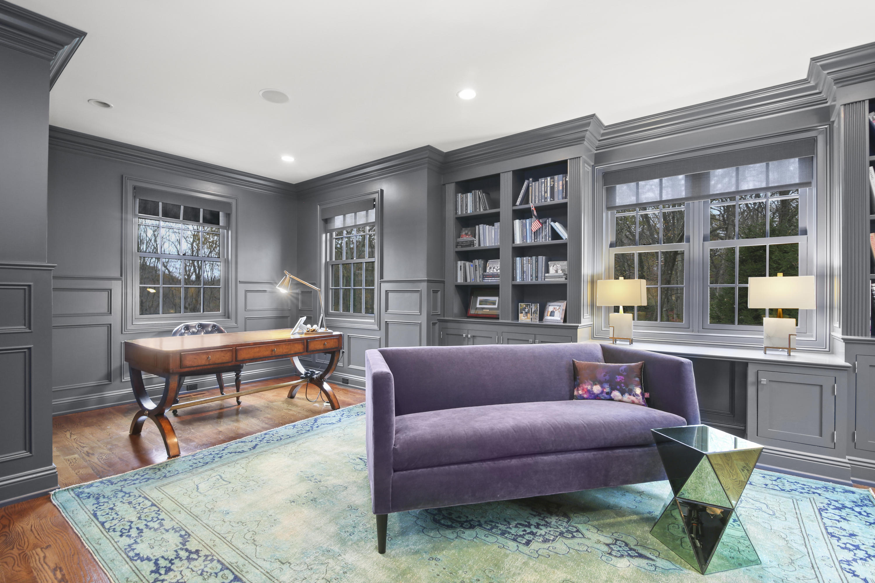 121 Chichester Road New Canaan, CT 06840 - Photo 9 of 42 a living room with furniture and a table