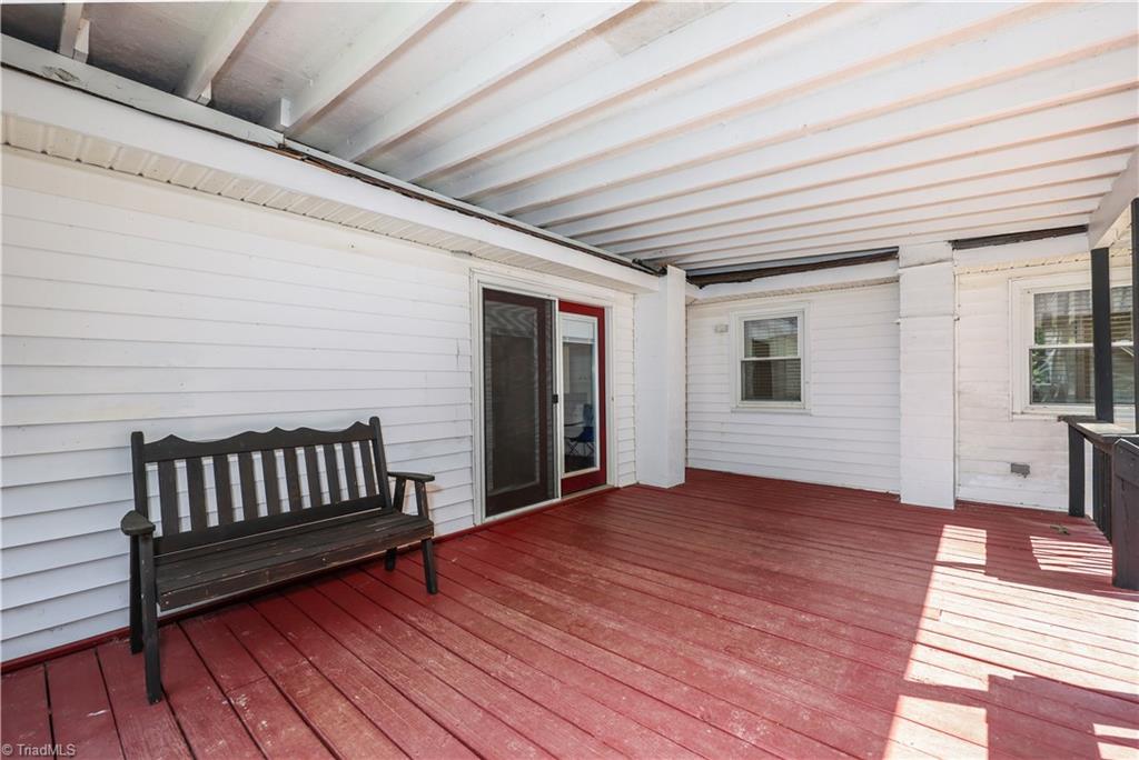 545 Mt Shepherd Road Asheboro, NC 27205 - Photo 13 of 49 Covered side porch.