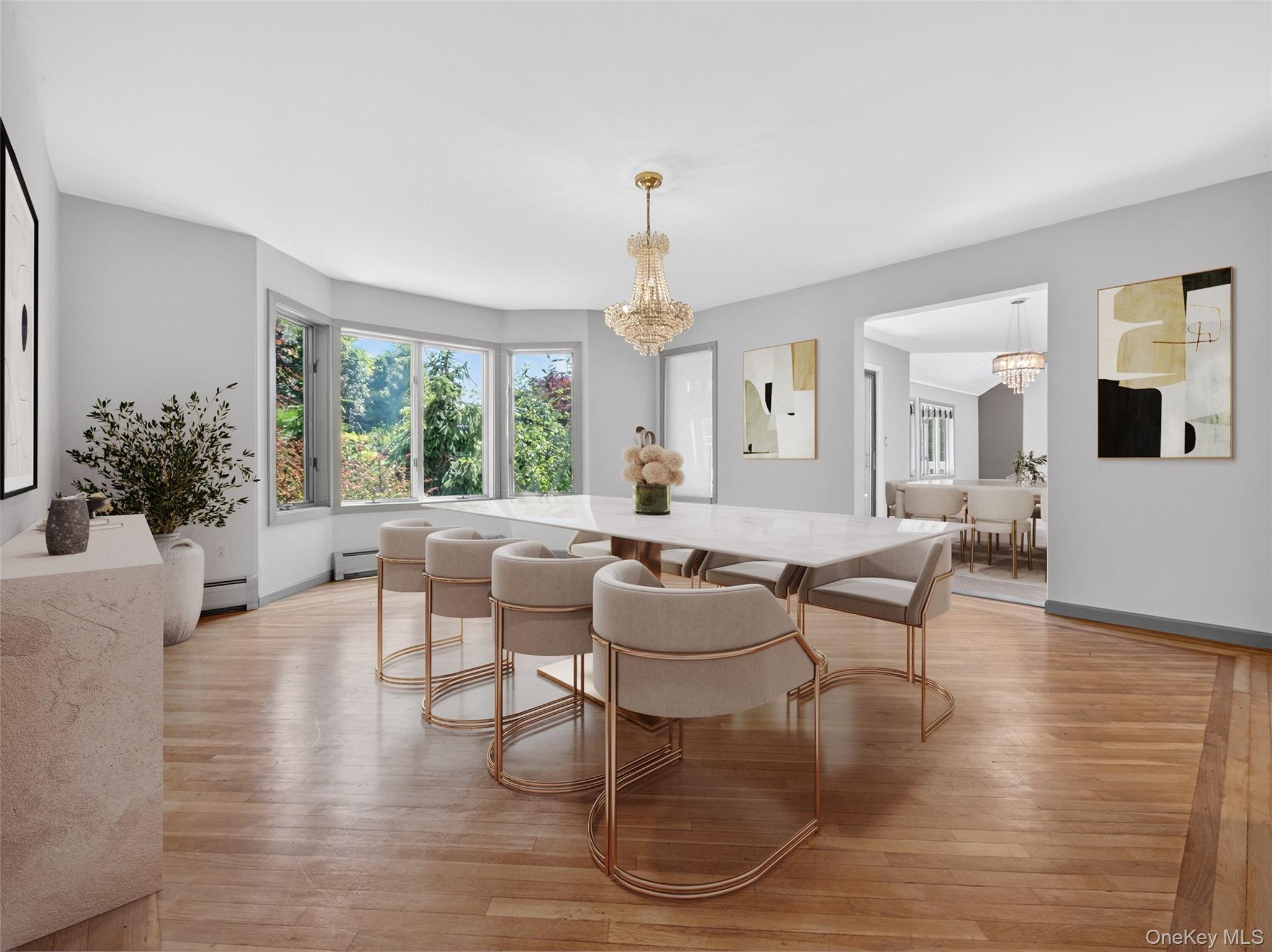 25 South Ridge Road Pomona, NY 10970 - Photo 15 of 47 Virtually Staged dining room