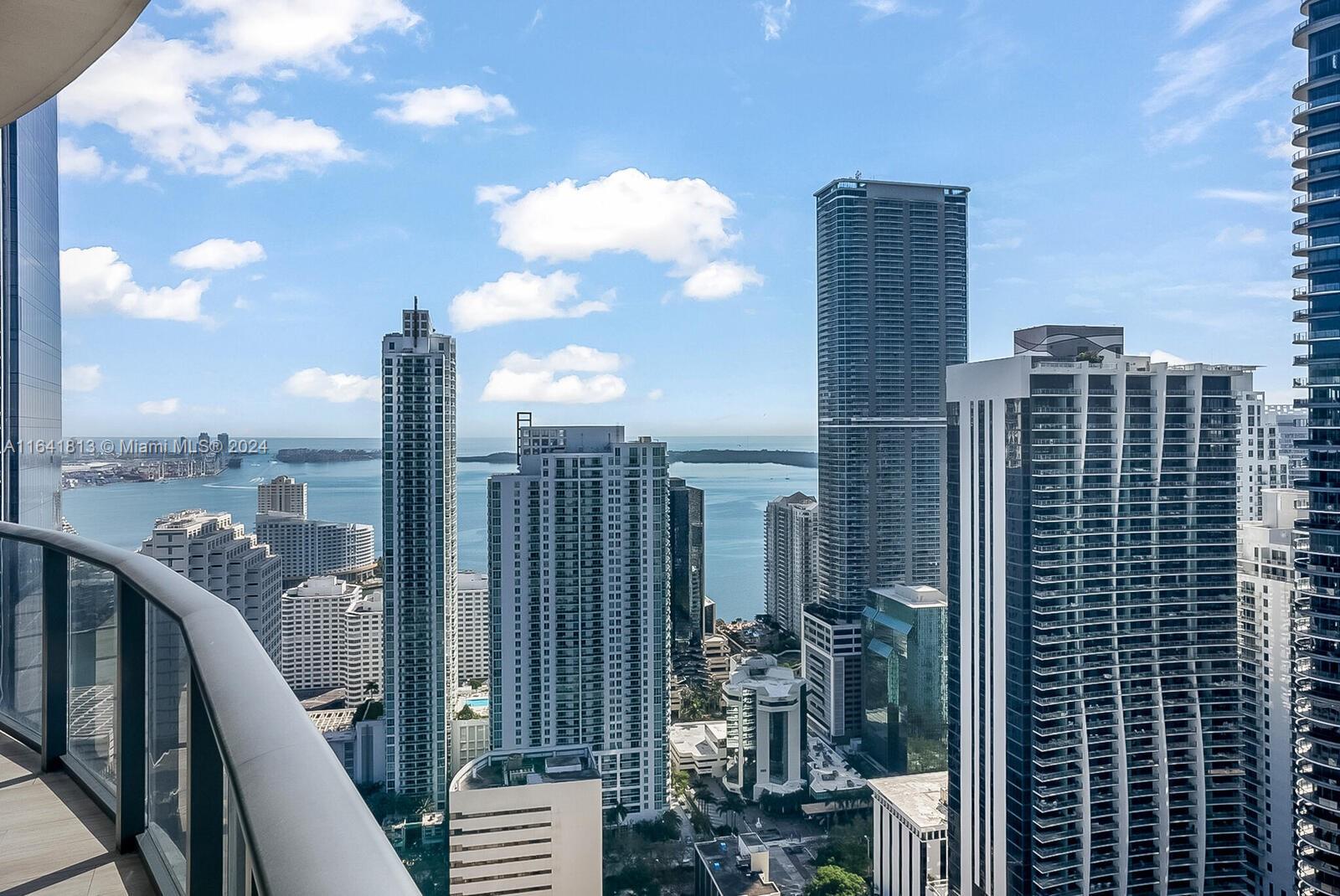 45 Southwest 9th Street, Unit 4403 Miami, FL 33130 - Photo 15 of 21 a city view with tall buildings