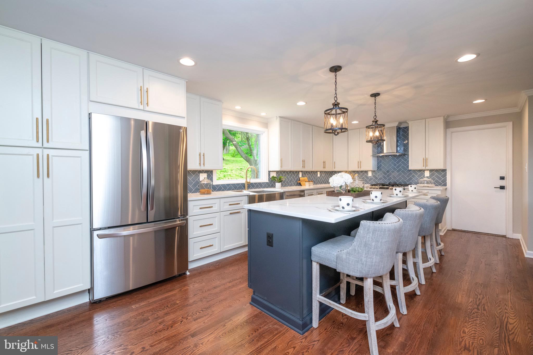 2210 Pot Spring Road Lutherville-Timonium, MD 21093 - Photo 16 of 59 Seating for 4 or more at the 9 Foot Kitchen Island