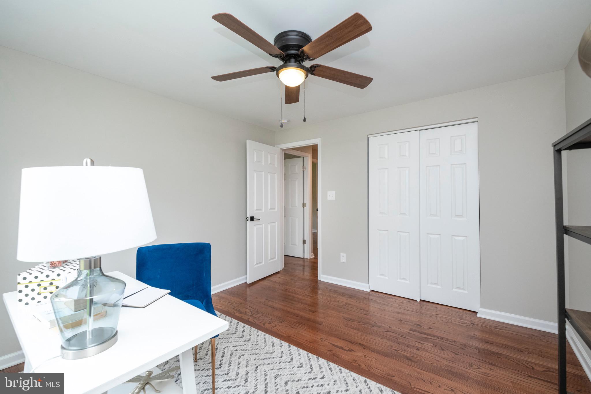 2210 Pot Spring Road Lutherville-Timonium, MD 21093 - Photo 32 of 59 Bedroom #3 with Ceiling Fan
