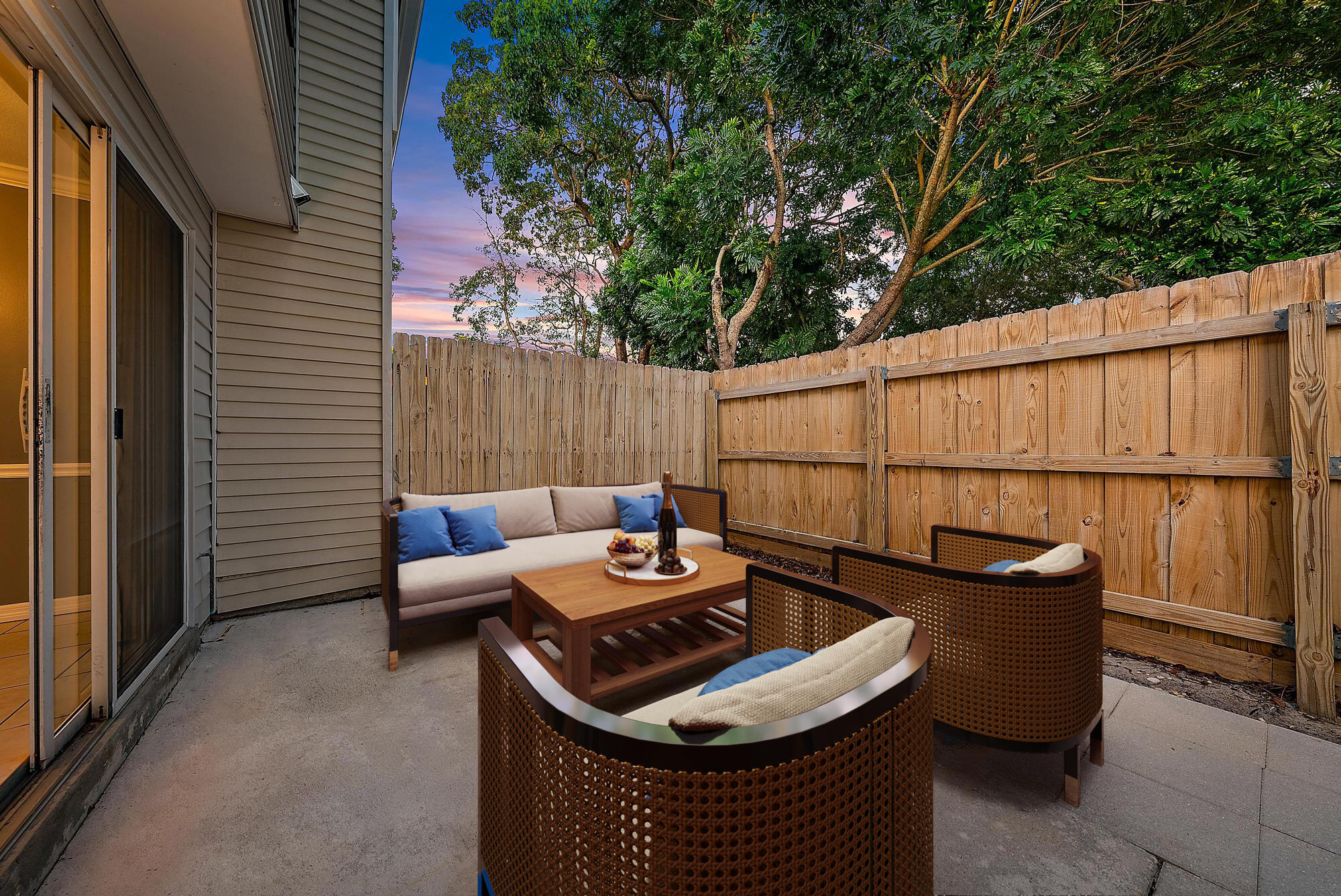 301 Georgian Park Drive Jupiter, FL 33458 - Photo 10 of 33 a backyard of a house with seating space