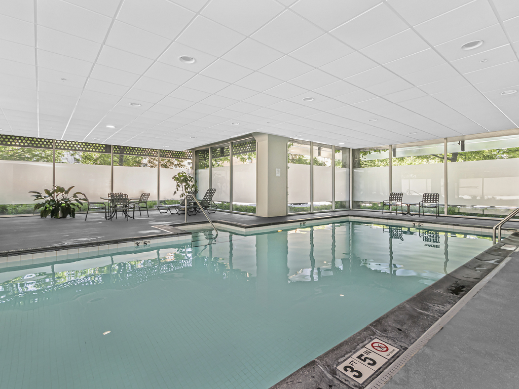 800 Elgin Road, Unit 907 Evanston, IL 60201 - Photo 16 of 17 a view of a swimming pool and outdoor space