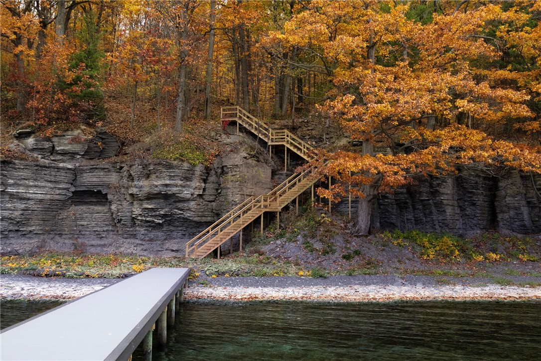 Lot 2 Elm Road Dundee, NY 14837 - Photo 15 of 21 New stairs and dock shown as an example — similar