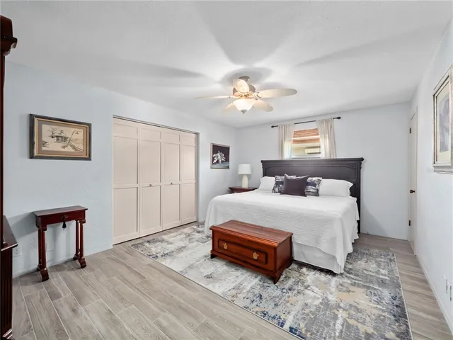 a bathroom with a double vanity sink and mirror