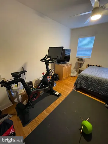 a room with a table and chairs