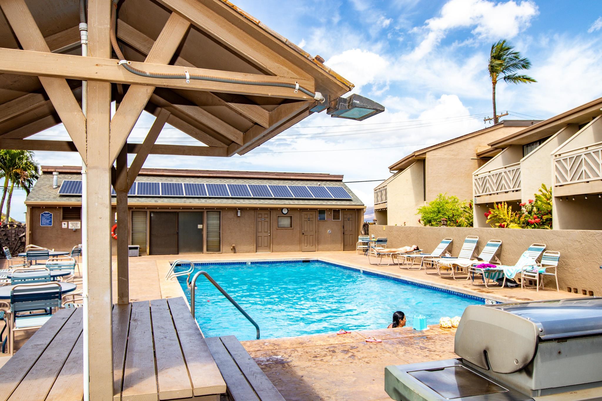 483 South Kihei Road, Unit 217 Kihei, HI 96753 - Photo 15 of 22 a view of outdoor kitchen and dining room