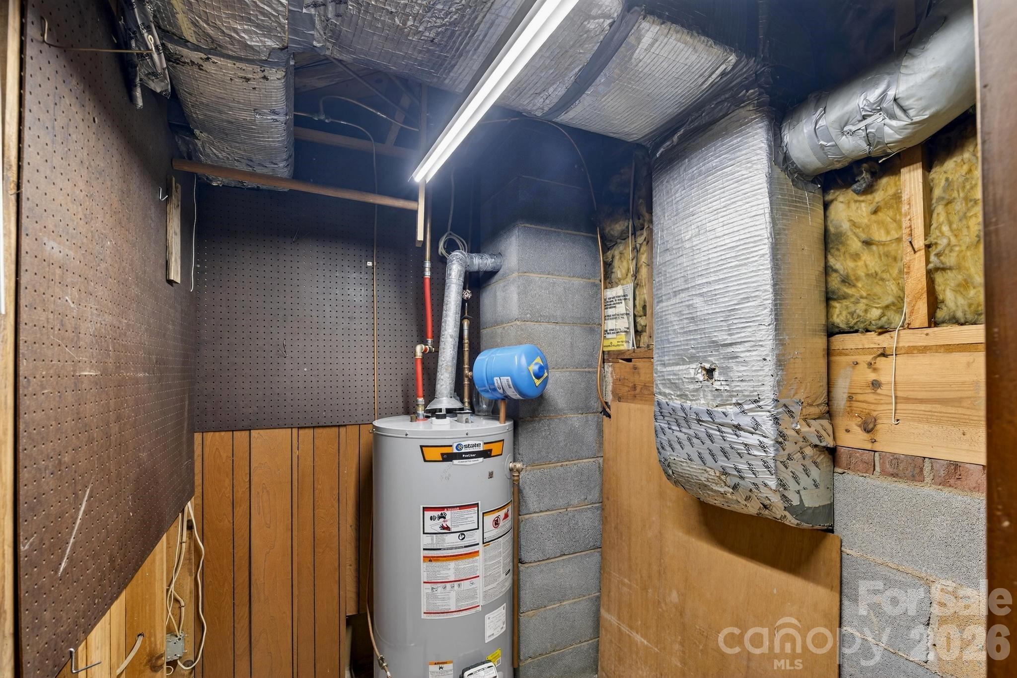 408 Spring Street Northwest Lenoir, NC 28645 - Photo 45 of 47 a view of storage and utility room
