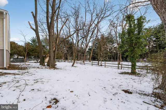 a view of a snow on the ground