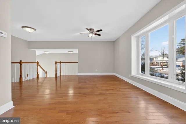 a view of an empty room with window