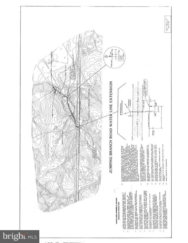 0 Jumping Branch Road Stafford, VA 22554 - Photo 4 of 18 Detailed topographic map of water line extension.