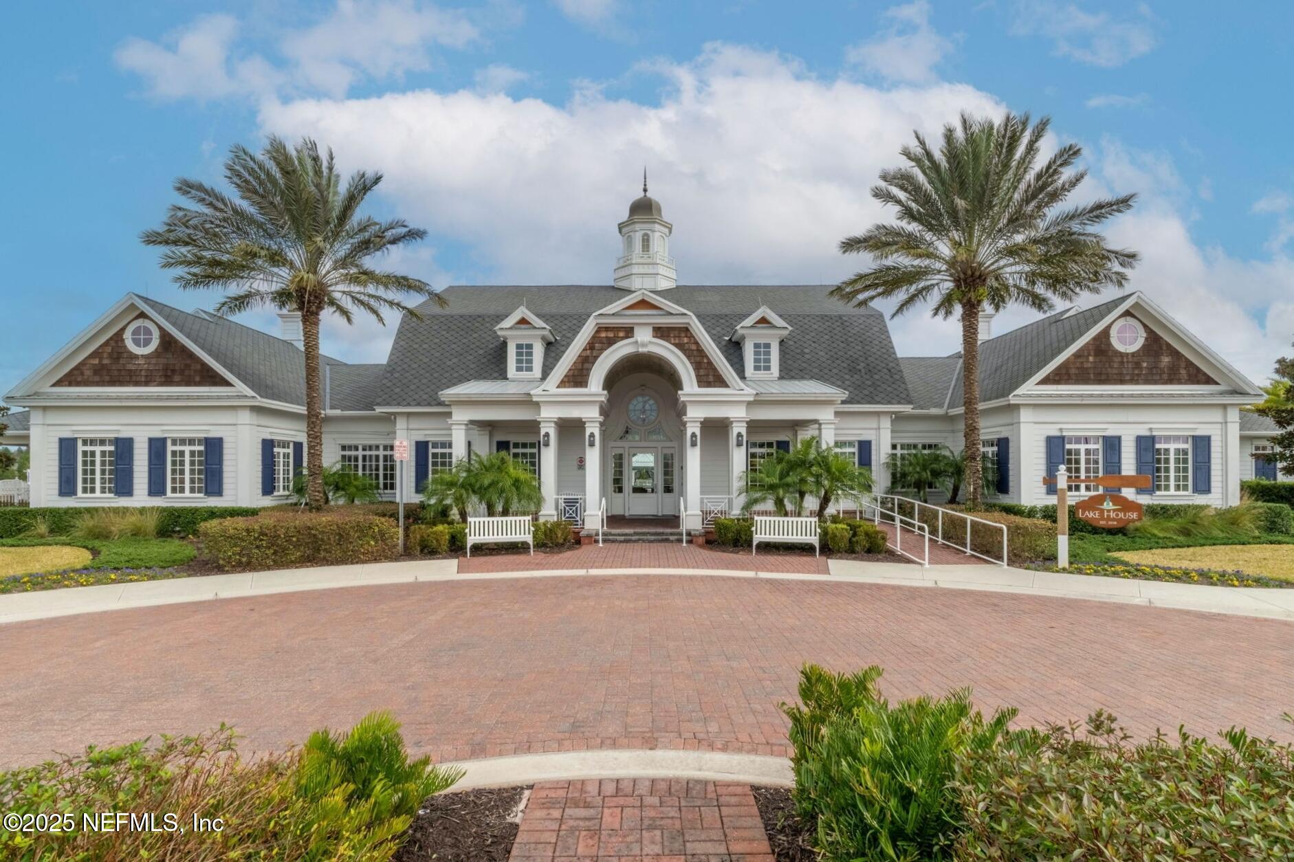 386 Whirlwind Place St. Augustine, FL 32095 - Photo 40 of 41 a front view of a house with garden