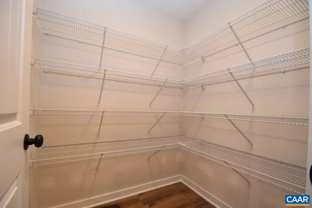 a view of a closet