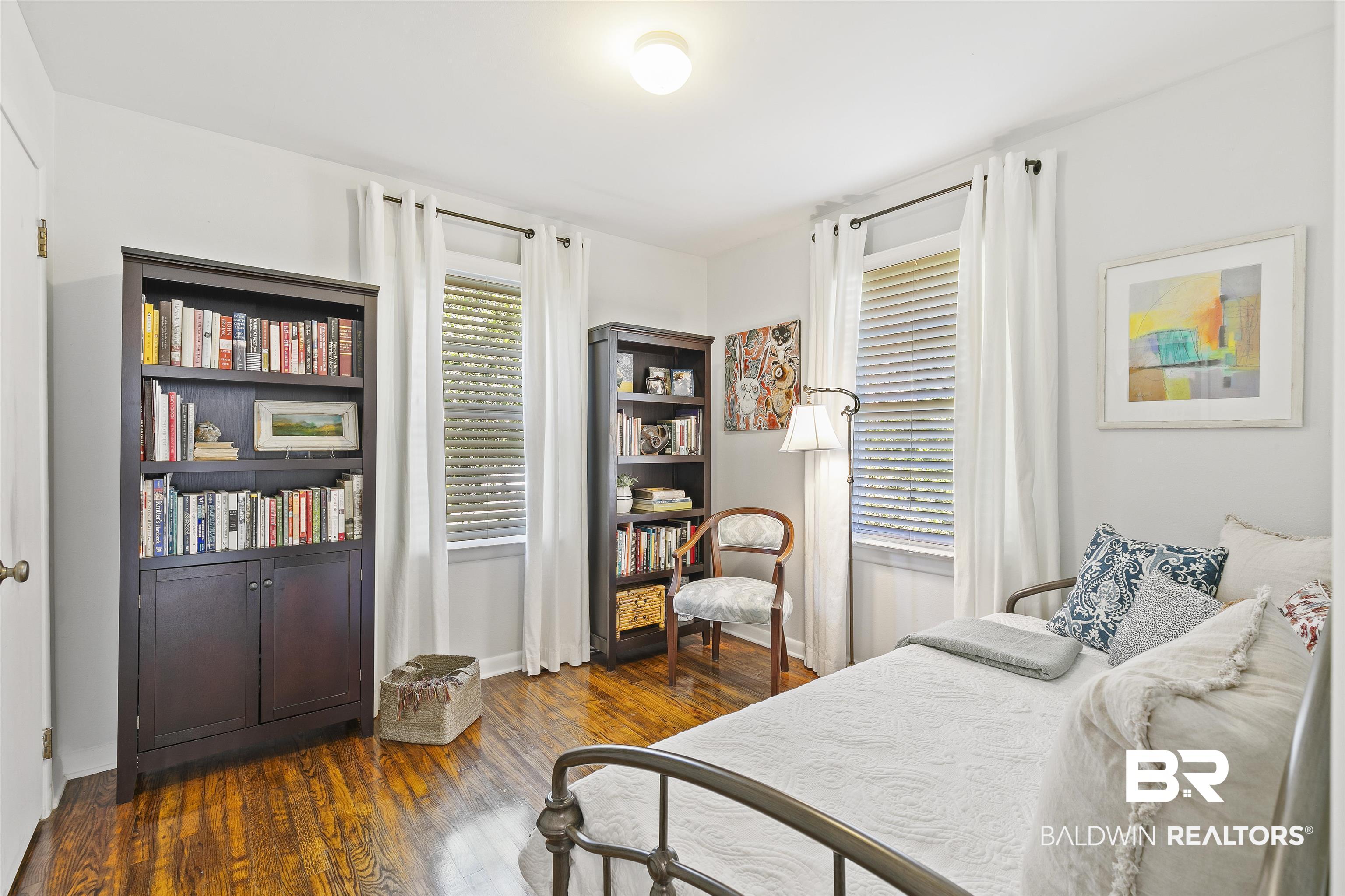 220 Pinecrest Lane Fairhope, AL 36532 - Photo 17 of 32 Bedroom with dark hardwood / wood-style floors