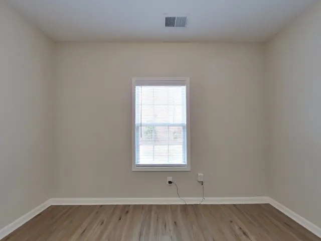 wooden floor in an empty room