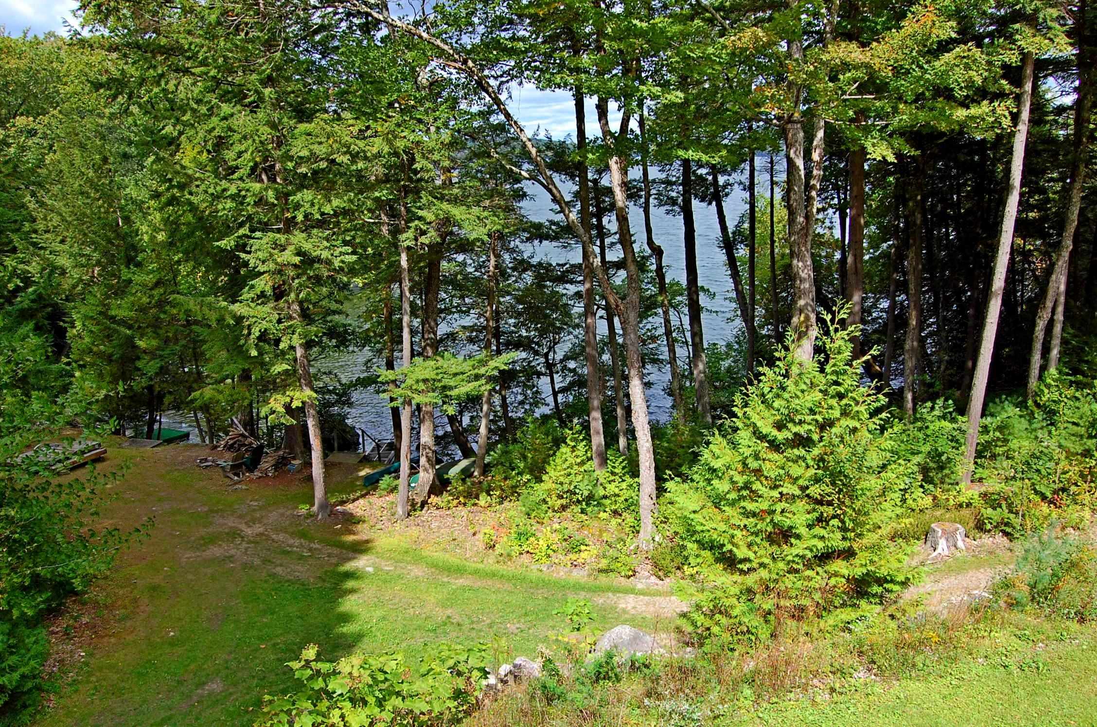 93 Ellis Pond Road Oakland, ME 04963 - Photo 9 of 54 waterfront area view from deck