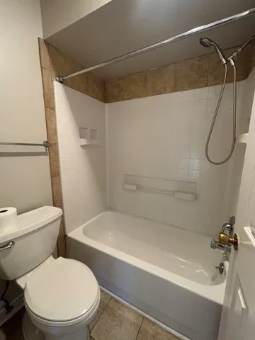 an empty room with a natural light