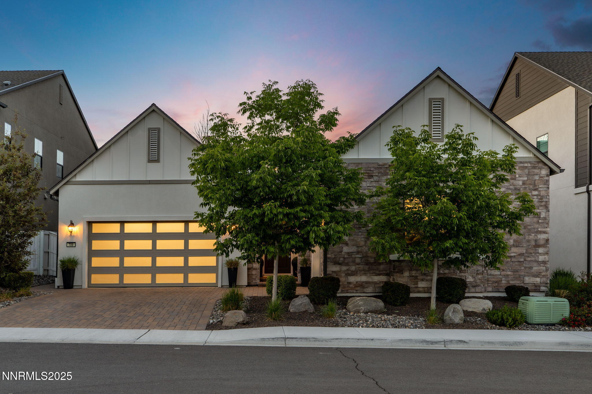 709 West Pleasant Oak Trail Reno, NV 89511 - Photo 36 of 44 a front view of a house with garden