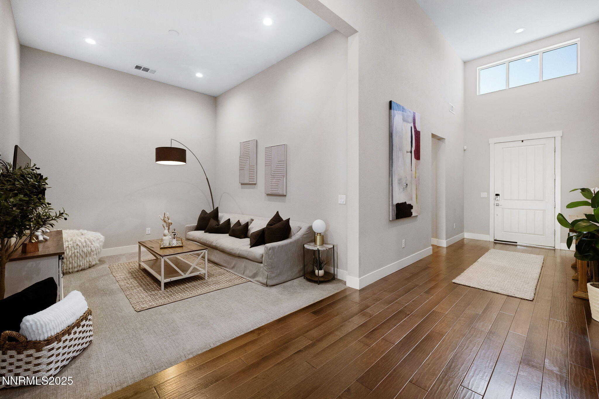 709 West Pleasant Oak Trail Reno, NV 89511 - Photo 9 of 44 a living room with furniture and wooden floor