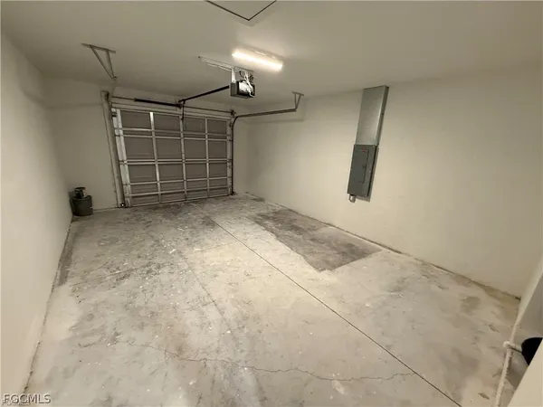 an empty room with a empty space