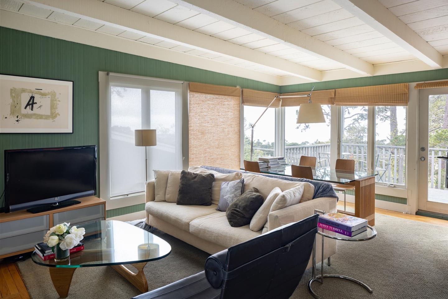 24760 Lower Trail Carmel, CA 93923 - Photo 5 of 5 a living room with furniture and a flat screen tv