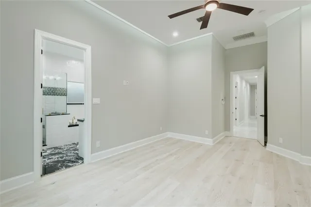 wooden floor in an empty room