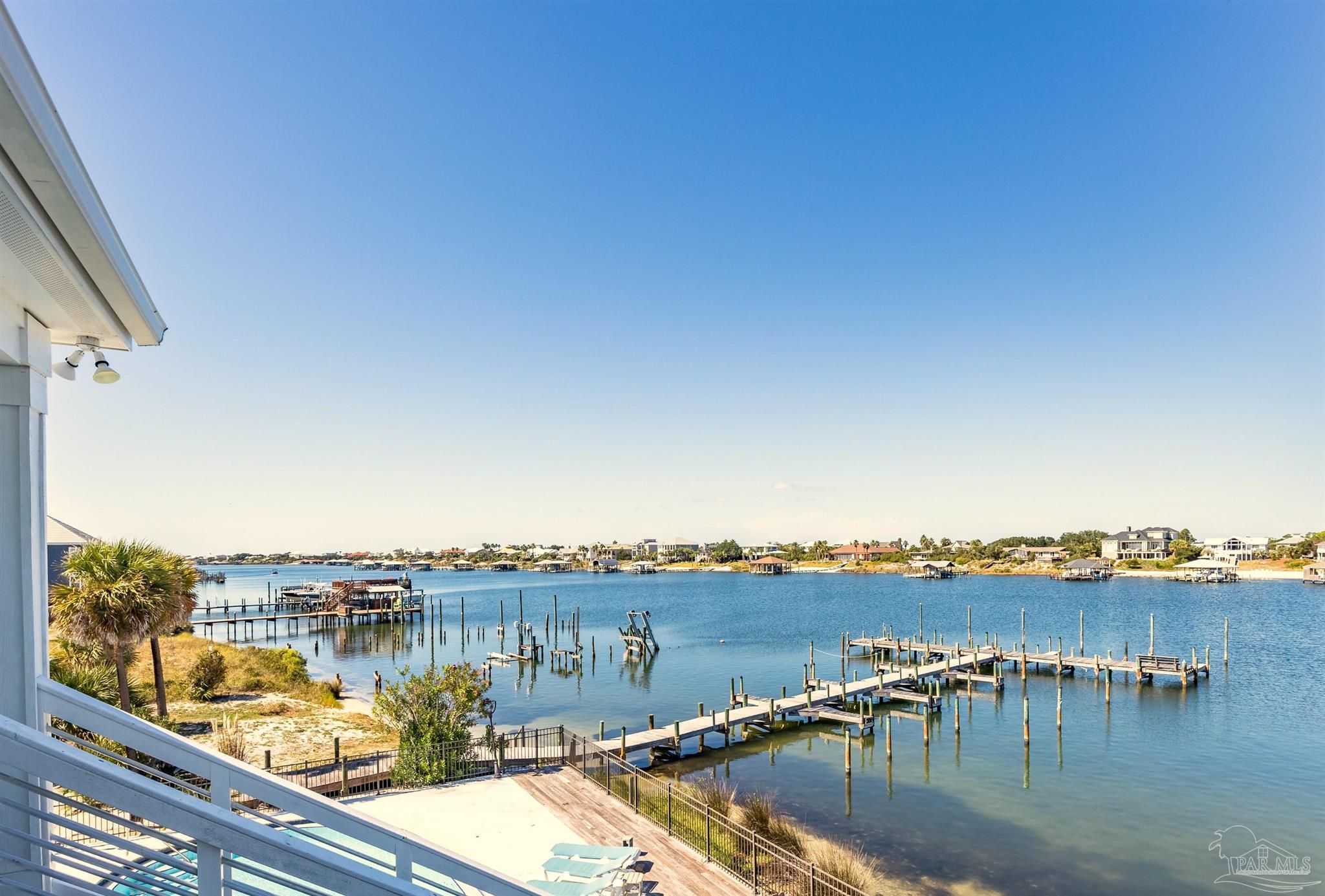 17290 Perdido Key Drive, Unit B2 Pensacola, FL 32507 - Photo 43 of 54 a view of a lake with a ocean view