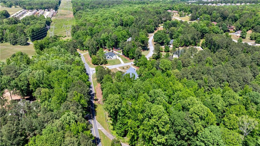 915 Magnolia Way Hampton, GA 30228 - Photo 63 of 68 an aerial view of residential house with outdoor space and trees all around