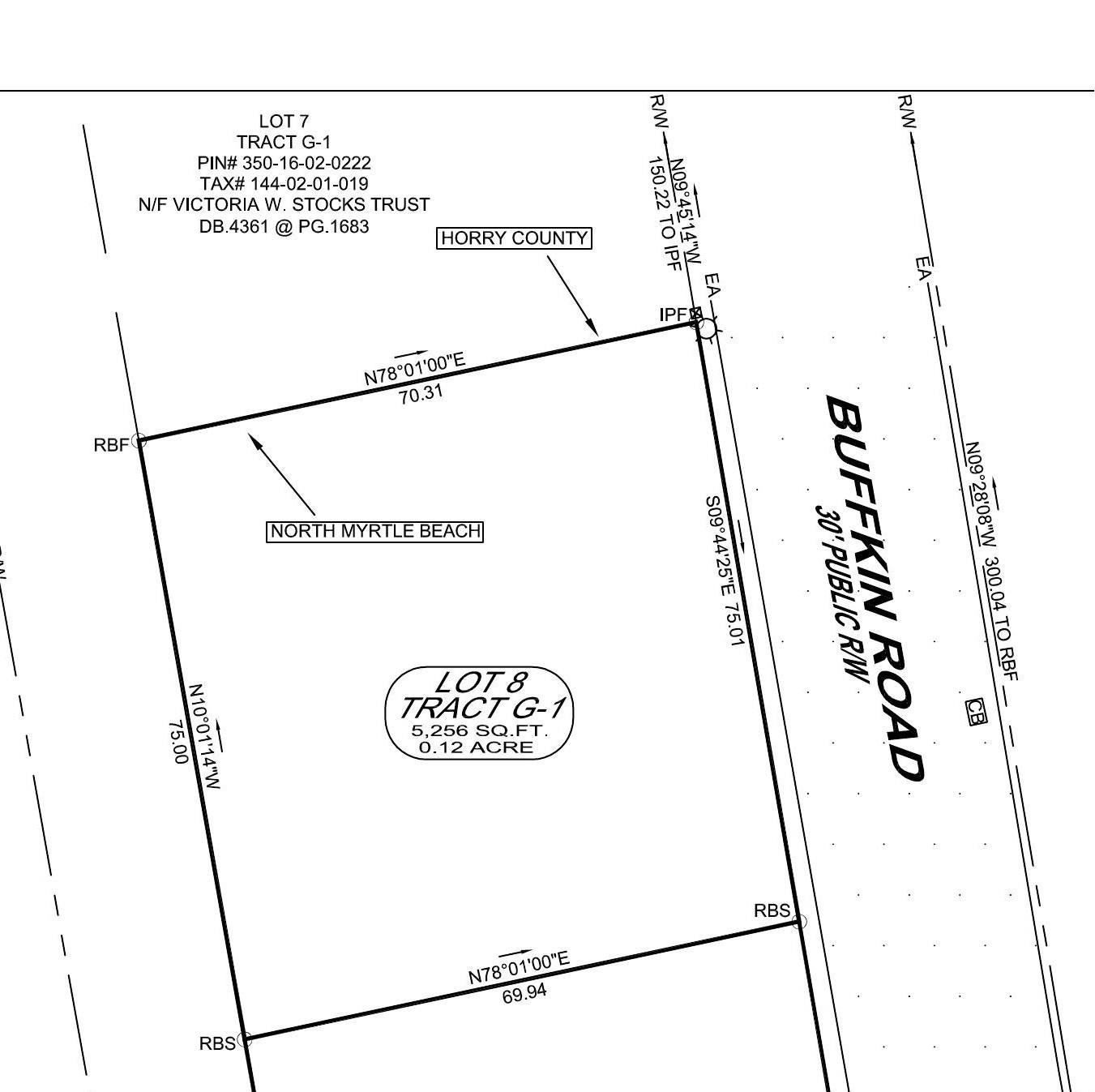 Lot 8 Buffkin Road North Myrtle Beach, SC 29582 - Photo 1 of 1