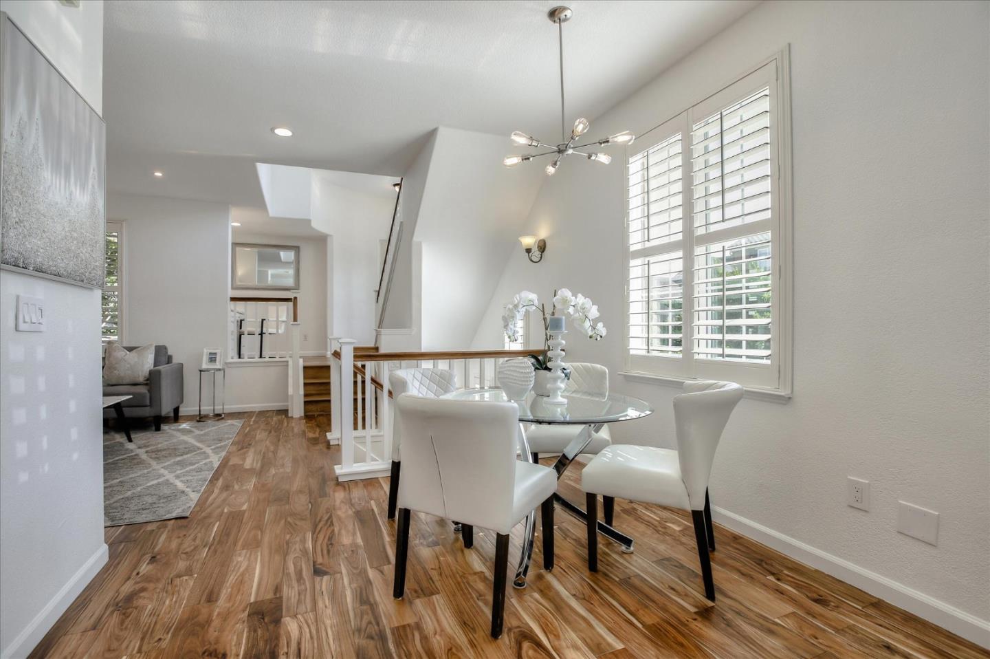 4203 Tobin Circle Santa Clara, CA 95054 - Photo 6 of 33 a view of a dining room with furniture window and wooden floor