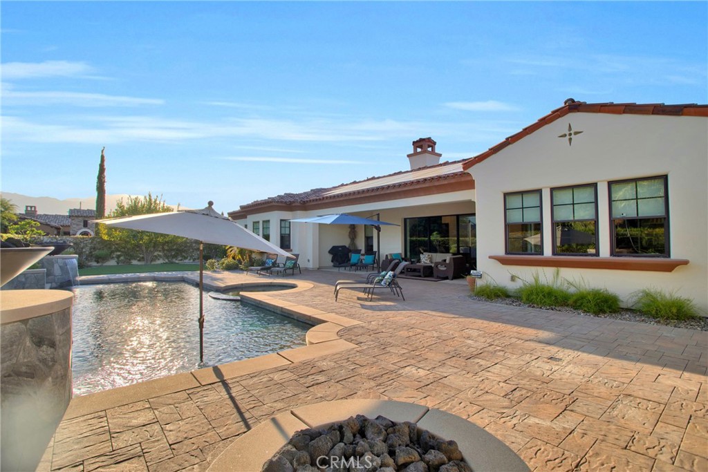 6 Cassis Circle Rancho Mirage, CA 92270 - Photo 62 of 74 a view of a house with swimming pool