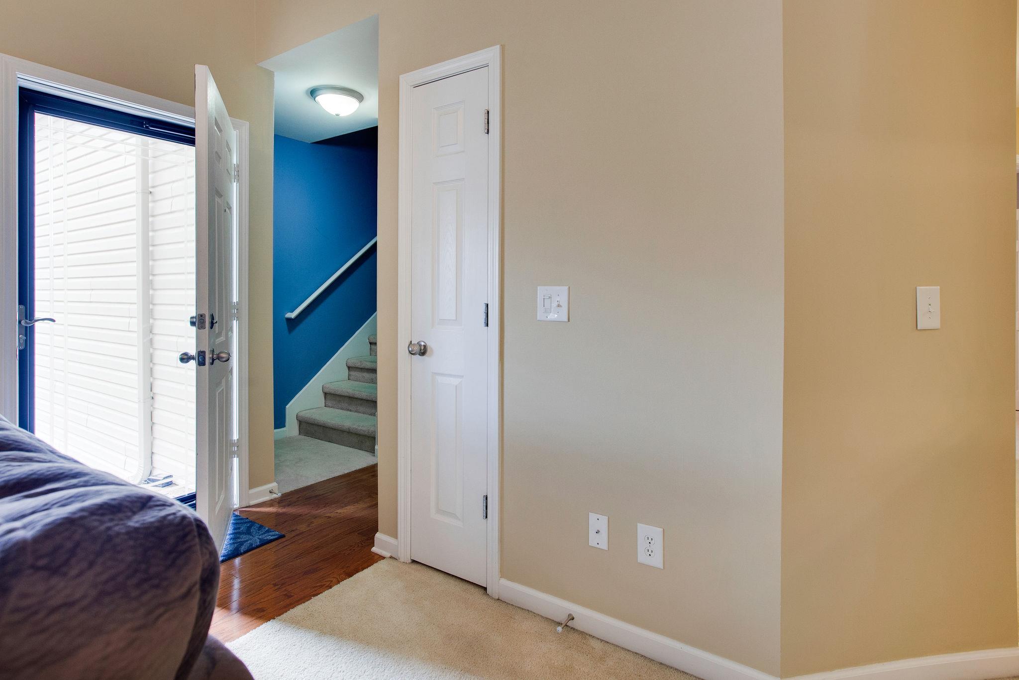 1046 Golf View Way Spring Hill, TN 37174 - Photo 4 of 22 a view of entryway with wooden floor and stairs