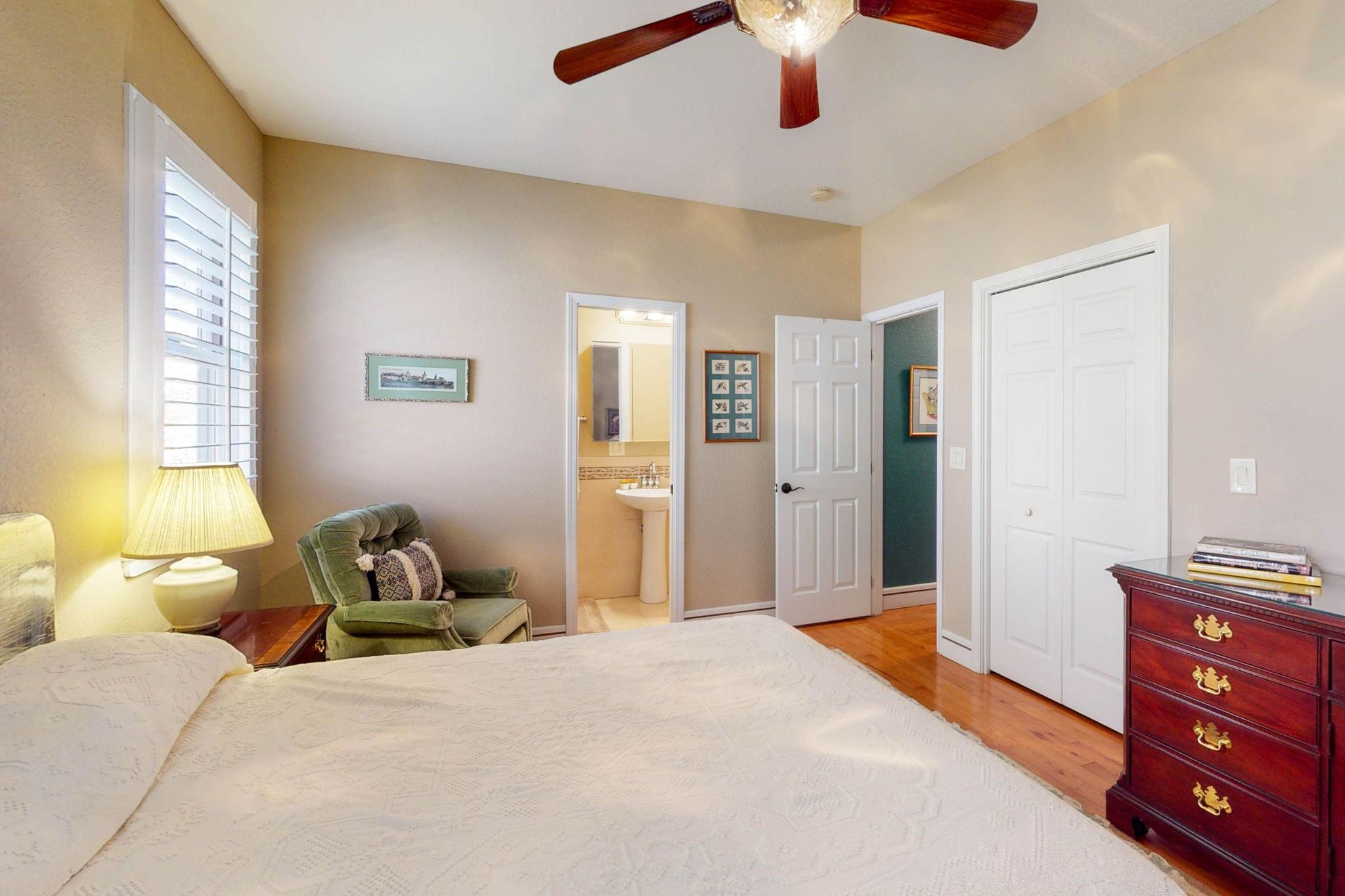 400 The High Road Waynesville, NC 28786 - Photo 29 of 36 a bedroom with a bed and a dresser