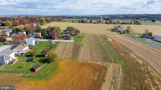 a view of a lake with a outdoor space