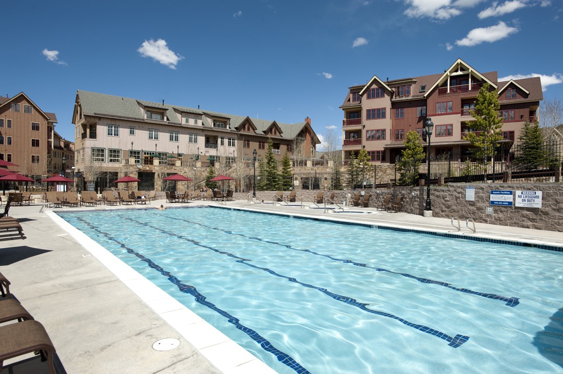 600 Columbine Road, Unit 5407 Breckenridge, CO 80424 - Photo 24 of 29 a front view of a building with street view