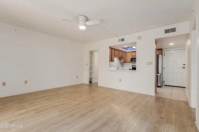 wooden floor in an empty room