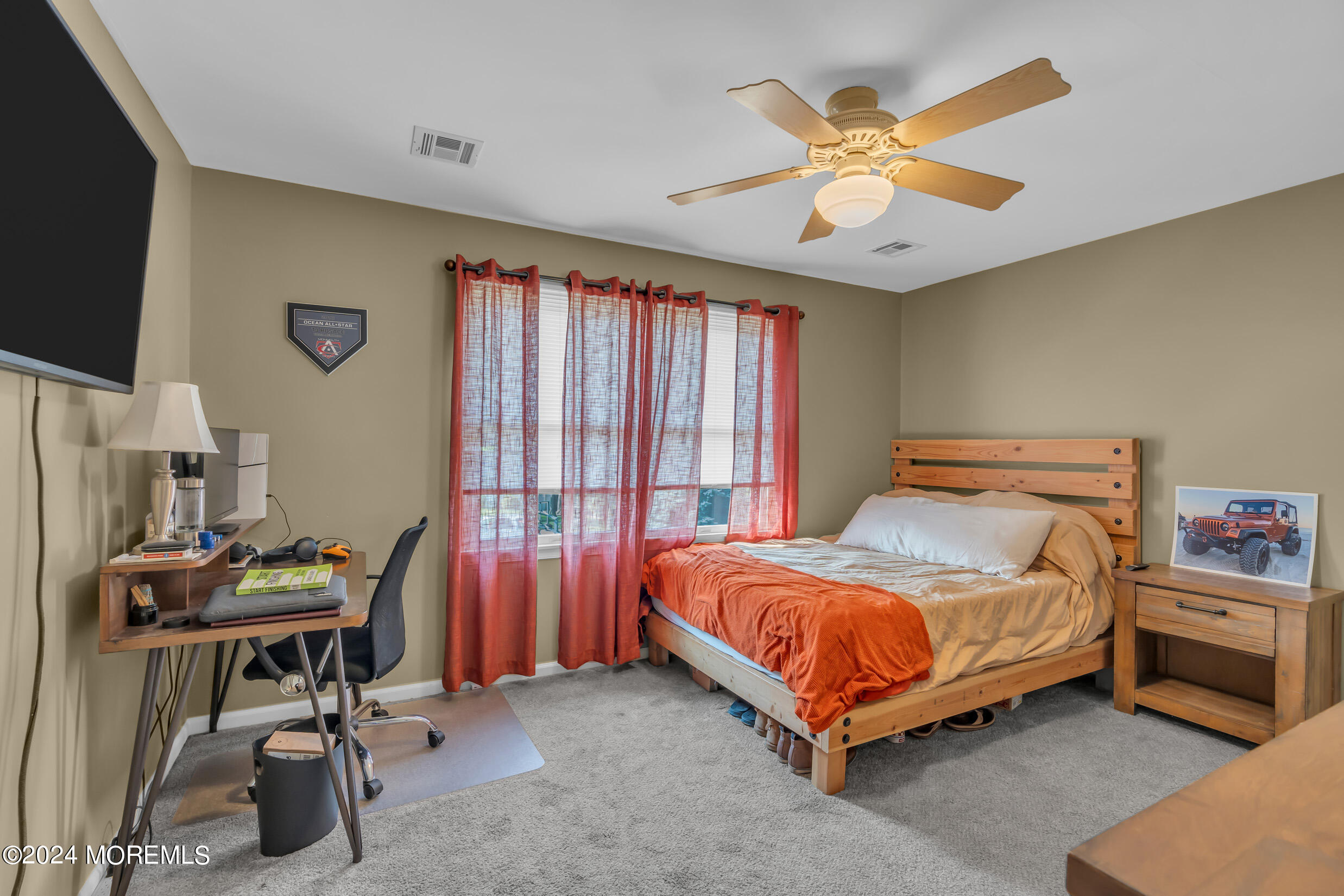 24 Ryjac Court Brick, NJ 08724 - Photo 37 of 57 a bedroom with a bed and a window