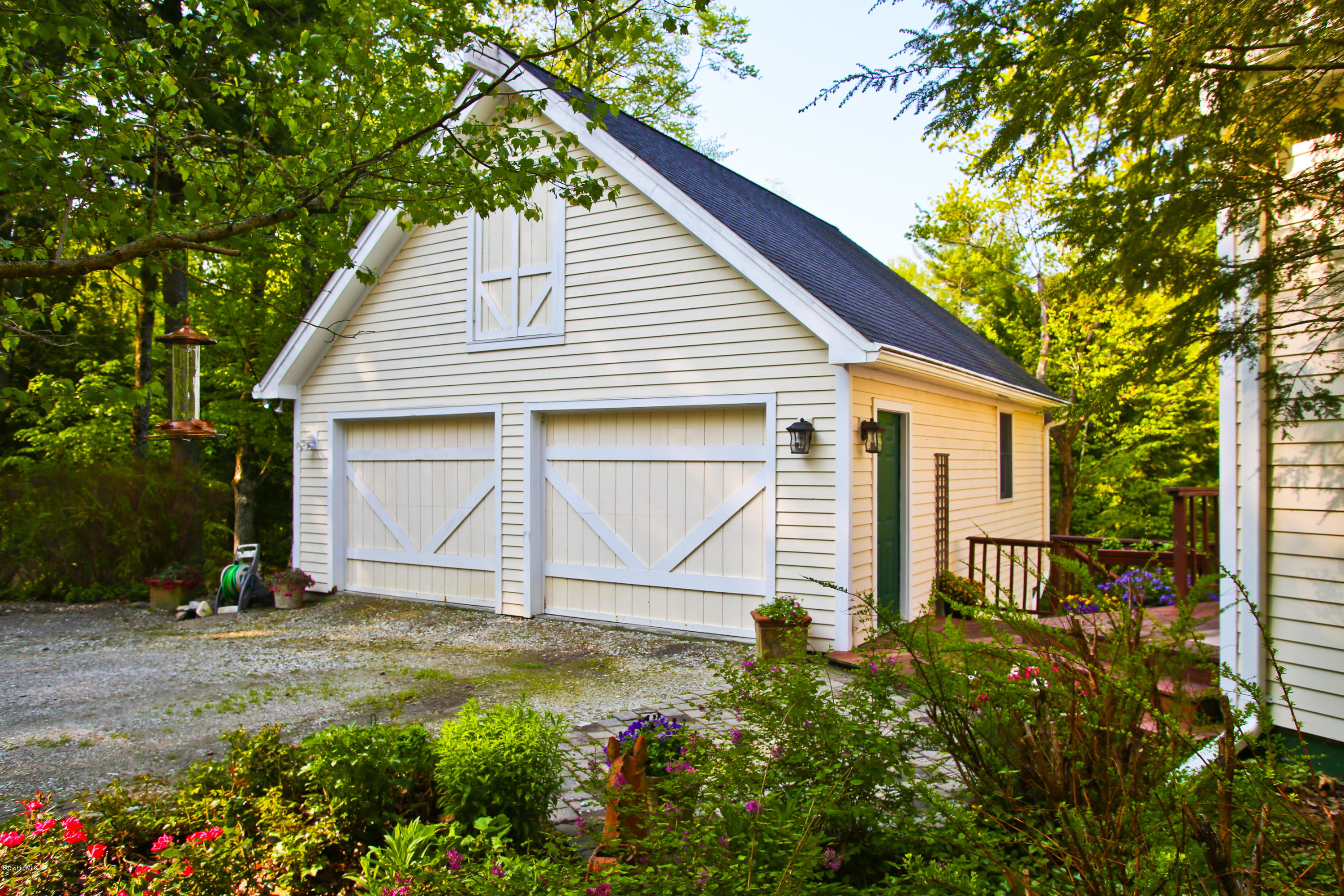238 Rossiter Road Richmond, MA 01254 - Photo 32 of 41 a view of a house with backyard and garden