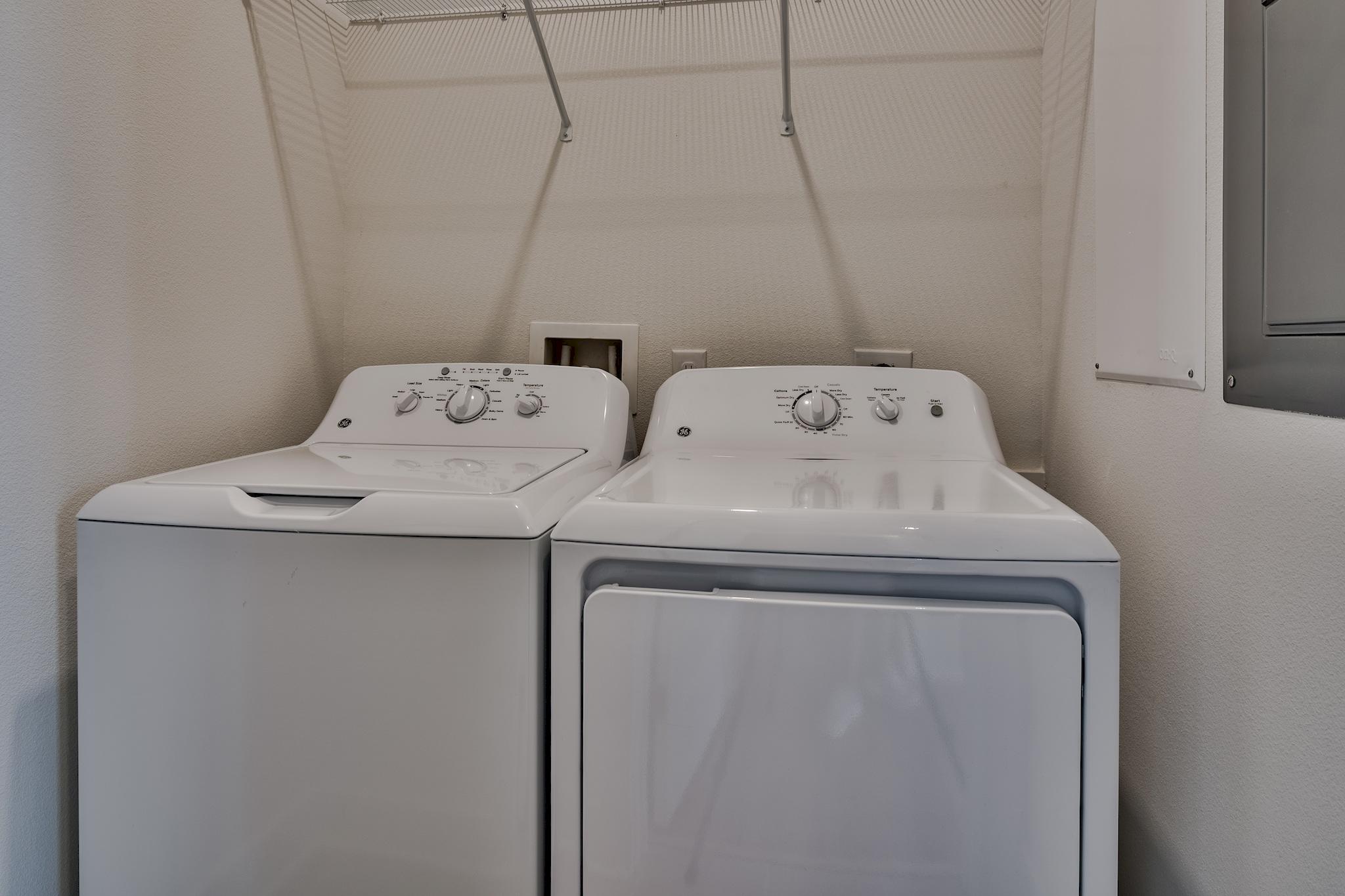 64 Pine Lands Loop Inlet Beach West, Unit C Inlet Beach, FL 32461 - Photo 8 of 9 a utility room with dryer and washer