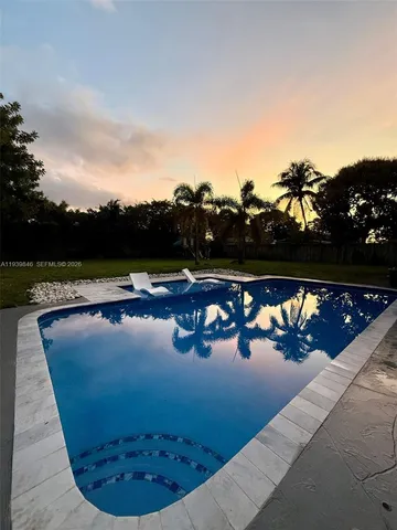 a view of a swimming pool
