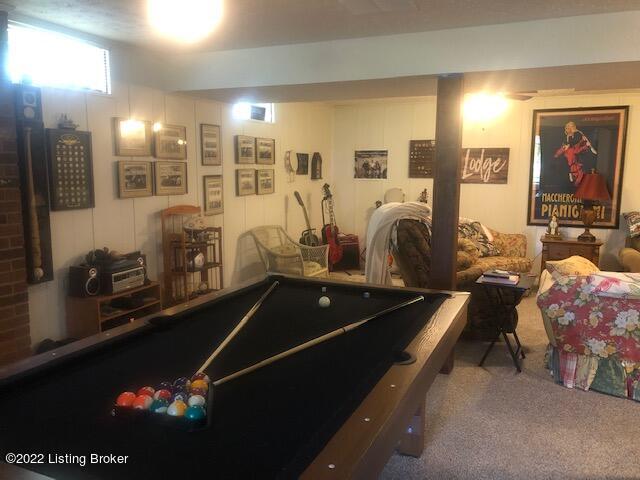 184 Colt Run Road Simpsonville, KY 40067 - Photo 29 of 37 Game room area