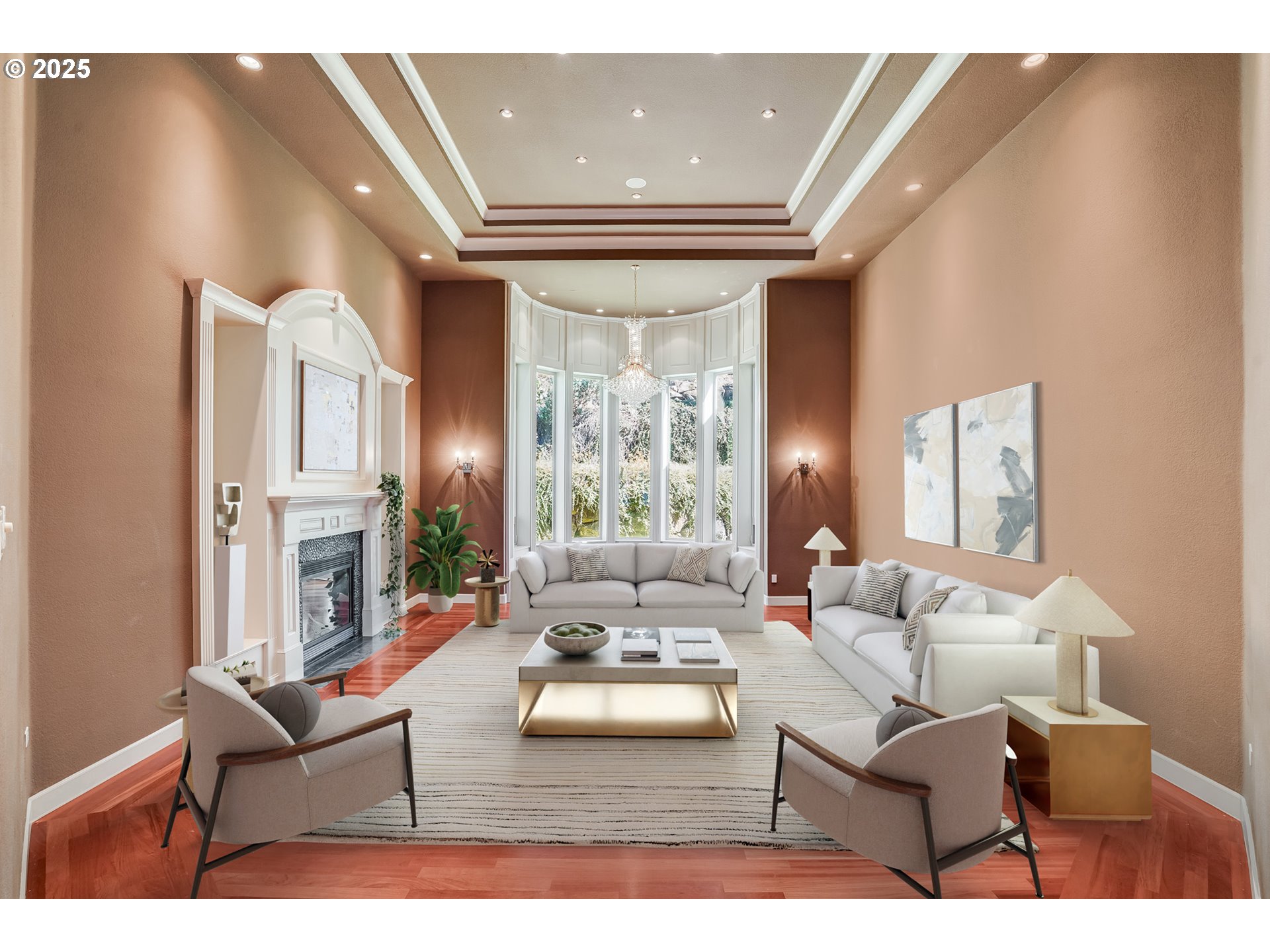 9309 Northwest Finzer Court Portland, OR 97229 - Photo 3 of 43 a living room with furniture and a large window