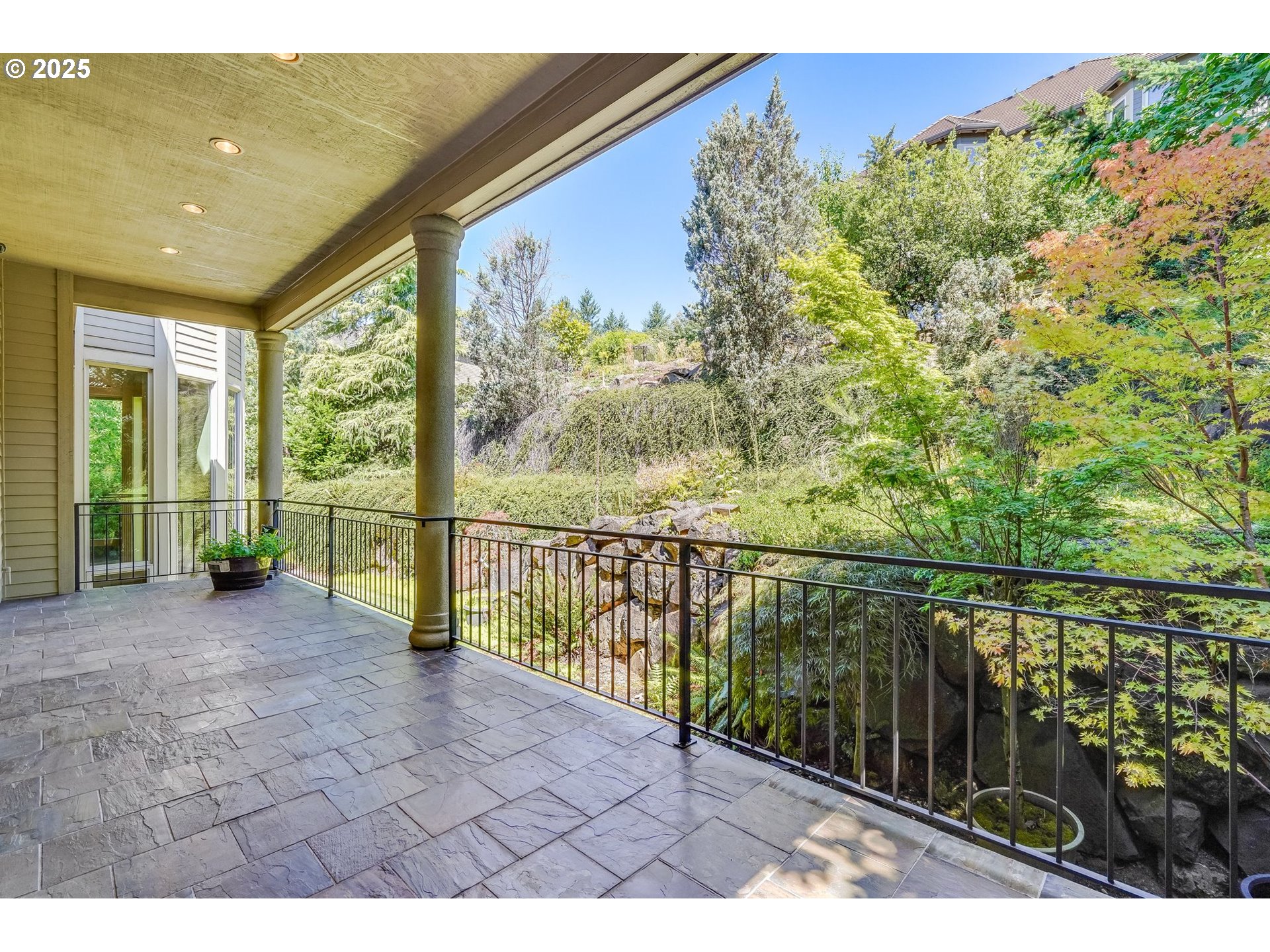 9309 Northwest Finzer Court Portland, OR 97229 - Photo 40 of 43 a view of a balcony with lake view