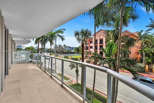 a view of a glass door with a glass door