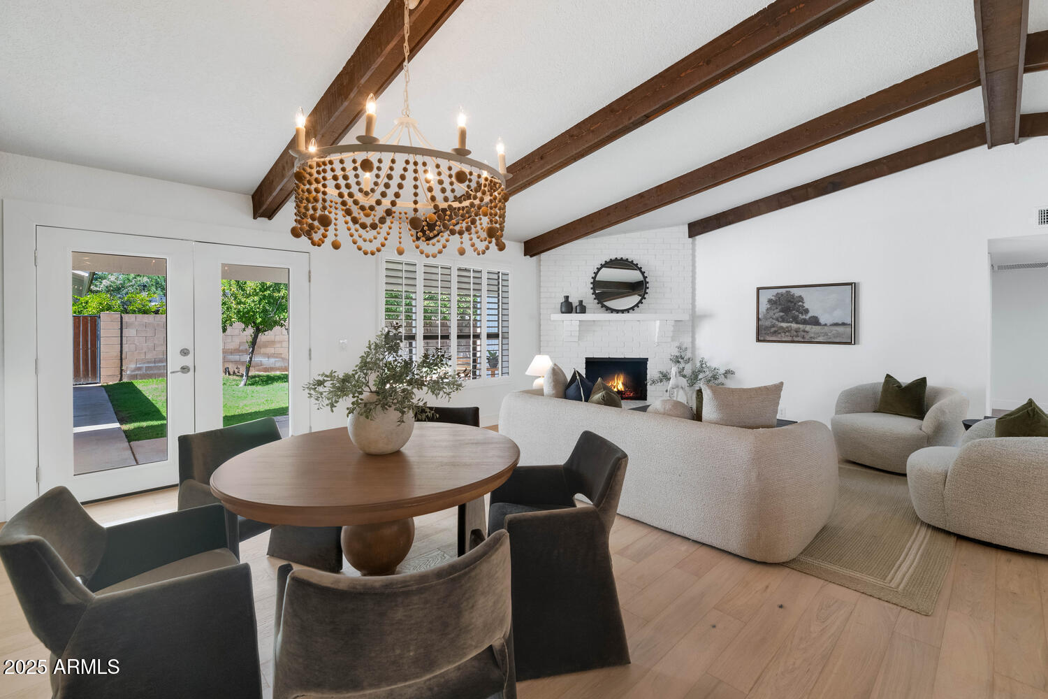 4642 North 31st Street Phoenix, AZ 85016 - Photo 2 of 50 a living room with fireplace furniture and a large window