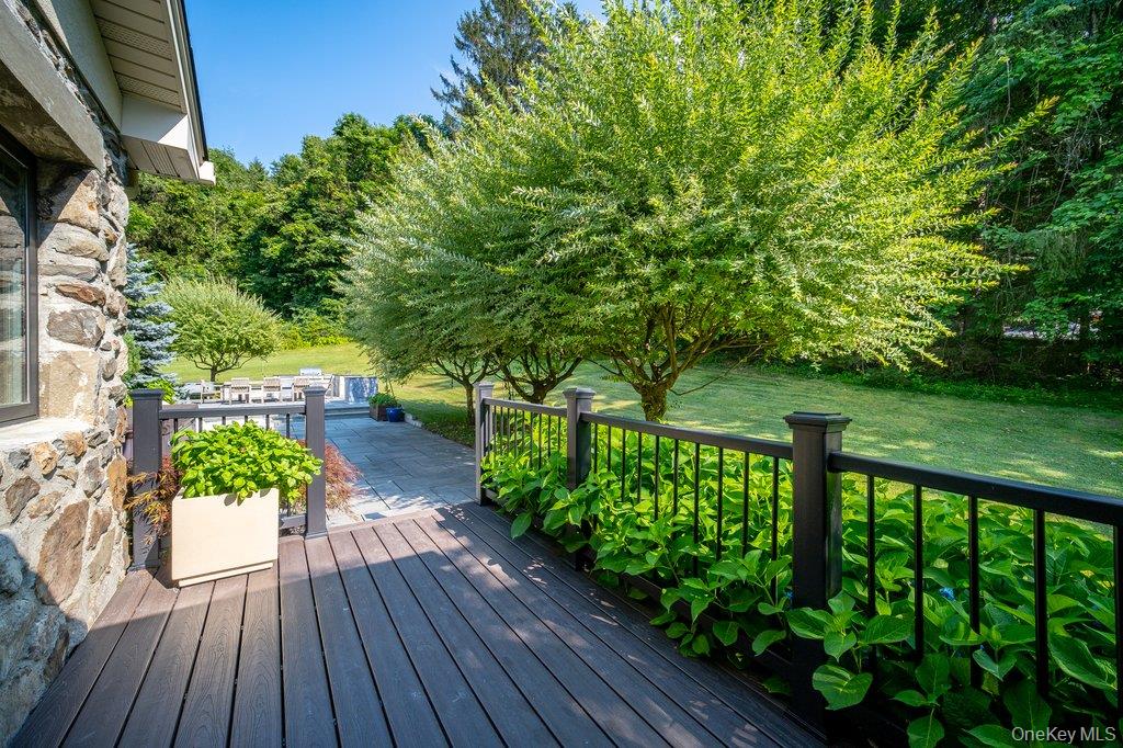 237 Mineral Springs Road Highland Mills, NY 10930 - Photo 8 of 32 Deck with a lawn
