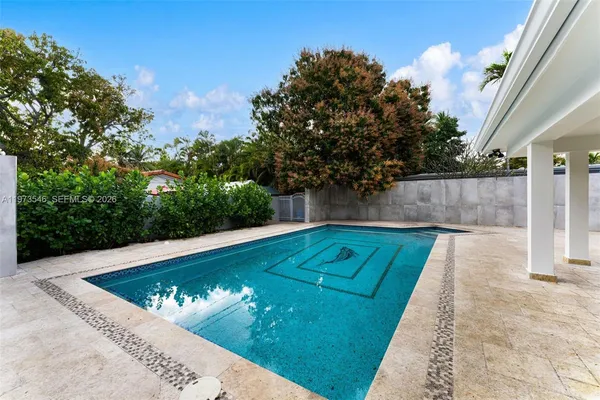a view of a house with pool